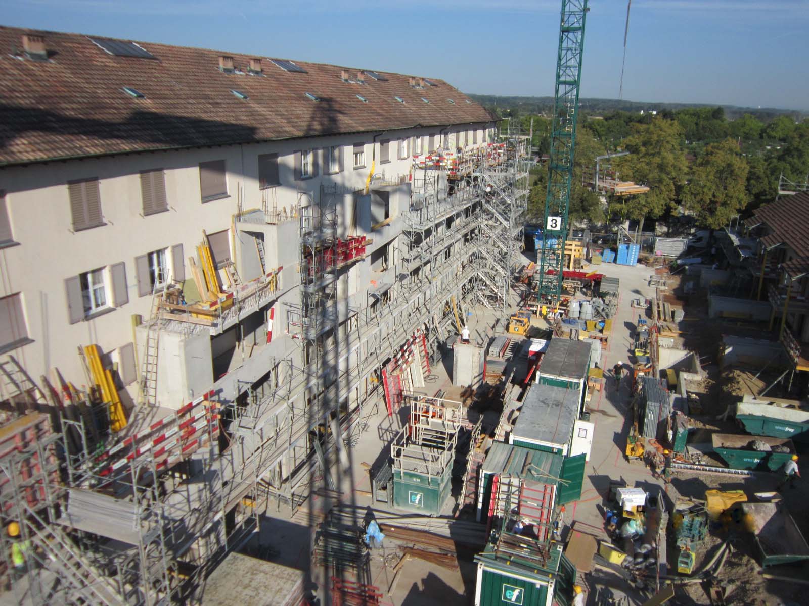 Gesamtsanierung Wohngenossenschaft | Ernst Frey AG | Eine Erfolgsgeschichte der Ernst Frey AG: Die Sanierung mehrerer Gebäude an der Belforterstrasse in Basel zog sich über zwei Jahre hin. Jetzt weiterlesen.