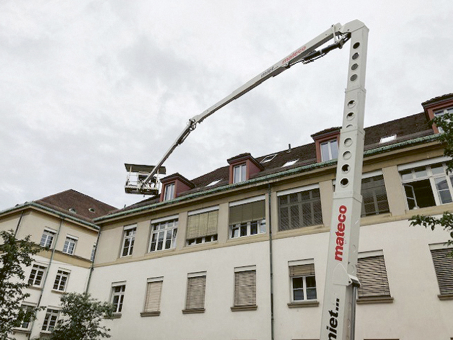 Ernst Frey, Umbau und Sanierung, 2021, Basel, Margarethenstrasse, Dachstockausbau IWB
